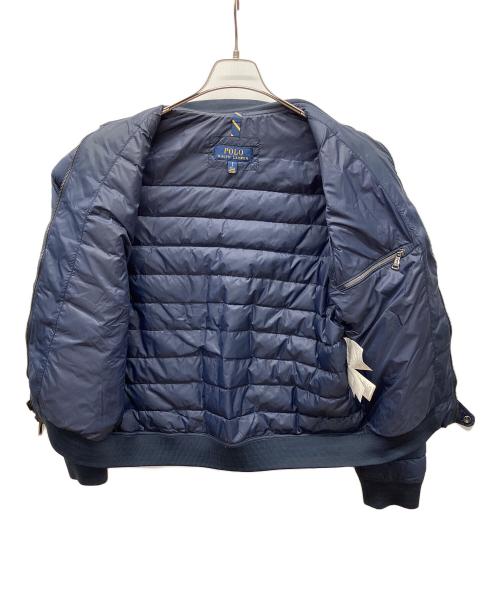 POLO RALPH LAUREN（ポロ・ラルフローレン）POLO RALPH LAUREN (ポロ・ラルフローレン) ダウンジャケット ブルー サイズ:Sの古着・服飾アイテム