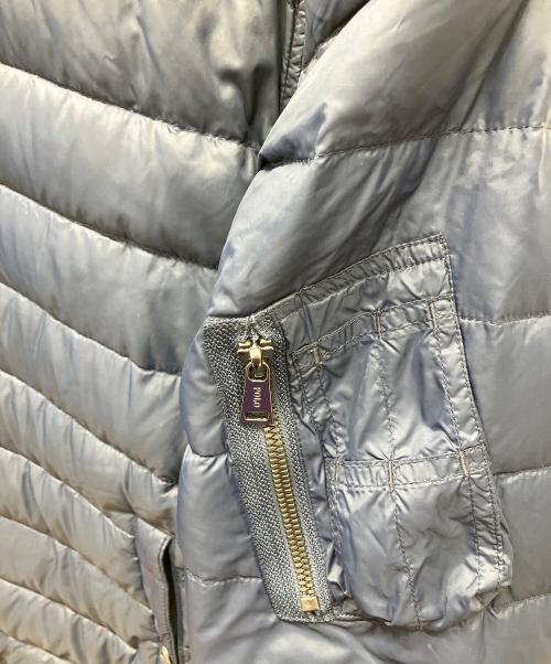 POLO RALPH LAUREN（ポロ・ラルフローレン）POLO RALPH LAUREN (ポロ・ラルフローレン) ダウンジャケット ブルー サイズ:Sの古着・服飾アイテム