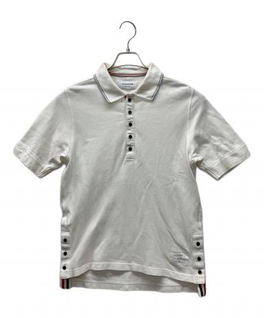 中古・古着通販】Thom Browne (トムブラウン) ポロシャツ ホワイト