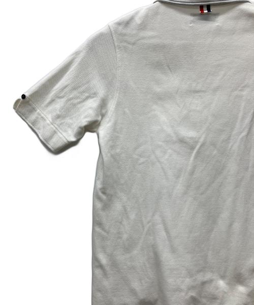 Thom Browne（トムブラウン）Thom Browne (トムブラウン) ポロシャツ ホワイト サイズ:1の古着・服飾アイテム