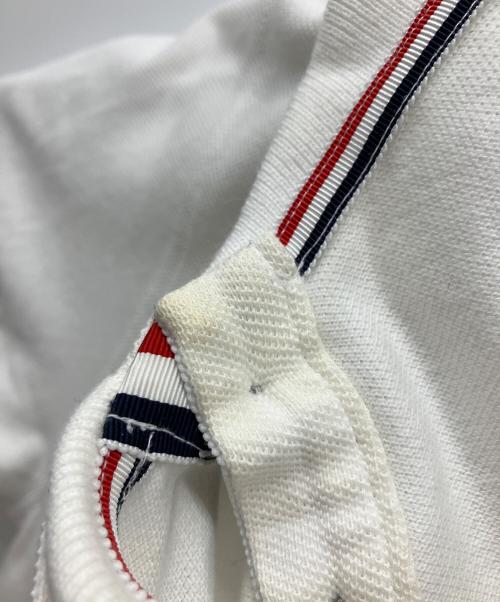 Thom Browne（トムブラウン）Thom Browne (トムブラウン) ポロシャツ ホワイト サイズ:1の古着・服飾アイテム