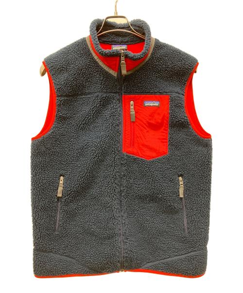 Patagonia（パタゴニア）Patagonia (パタゴニア) ベスト レッド×ネイビー サイズ:Lの古着・服飾アイテム