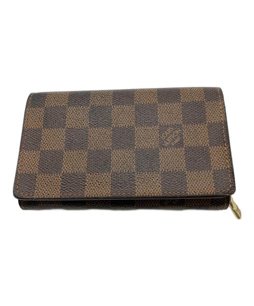 LOUIS VUITTON（ルイ ヴィトン）LOUIS VUITTON (ルイ ヴィトン) 2つ折り財布 ブラウンの古着・服飾アイテム