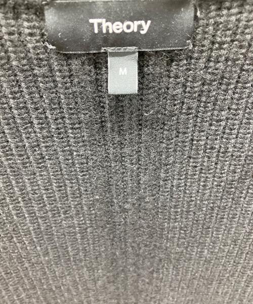 theory（セオリー）theory (セオリー) 厚手ニット ブラック サイズ:Mの古着・服飾アイテム