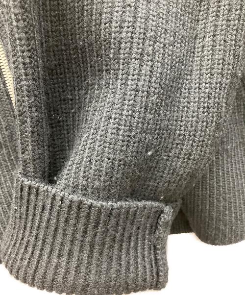 theory（セオリー）theory (セオリー) 厚手ニット ブラック サイズ:Mの古着・服飾アイテム