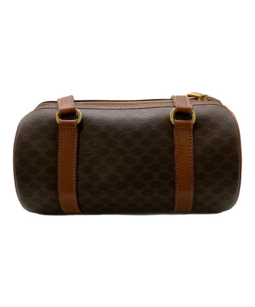 CELINE（セリーヌ）CELINE (セリーヌ) ミニボストンバッグ ブラウンの古着・服飾アイテム