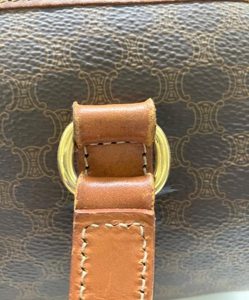 CELINE（セリーヌ）CELINE (セリーヌ) ミニボストンバッグ ブラウンの古着・服飾アイテム