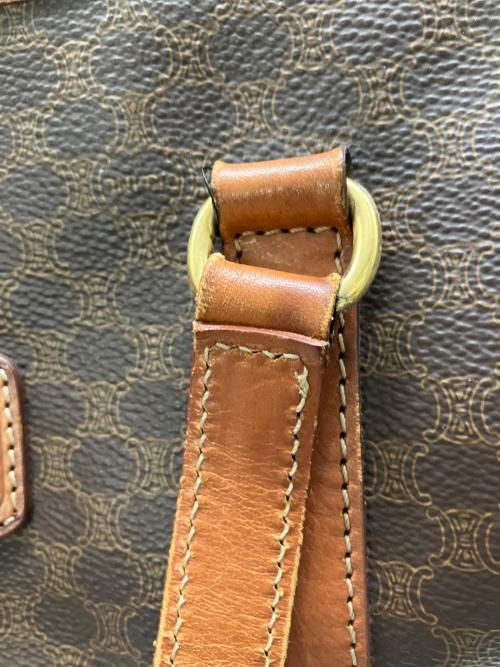 CELINE（セリーヌ）CELINE (セリーヌ) ミニボストンバッグ ブラウンの古着・服飾アイテム