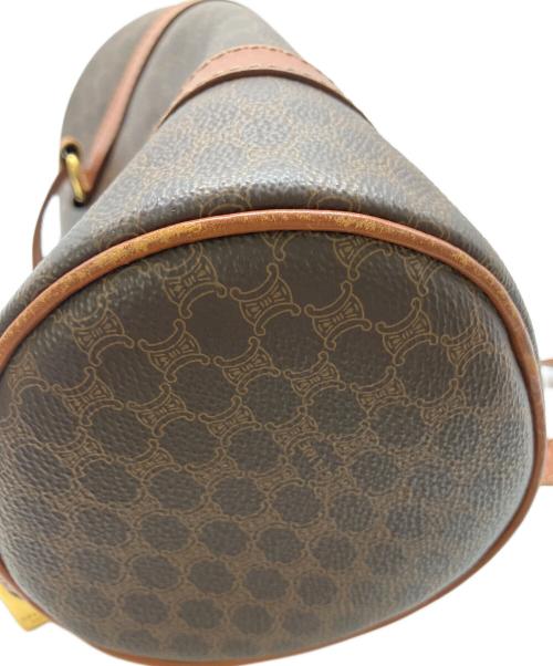 CELINE（セリーヌ）CELINE (セリーヌ) ミニボストンバッグ ブラウンの古着・服飾アイテム