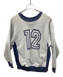 COLORS KNITWEAR（カラーズ）の古着「クルーネックスウェット」｜グレー