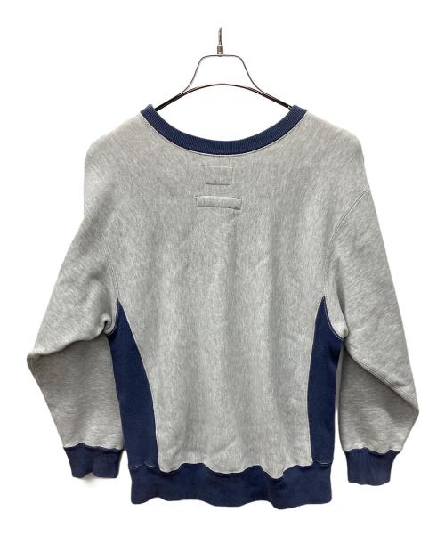 COLORS KNITWEAR（カラーズ）COLORS KNITWEAR (カラーズ) クルーネックスウェット グレー サイズ:Lの古着・服飾アイテム