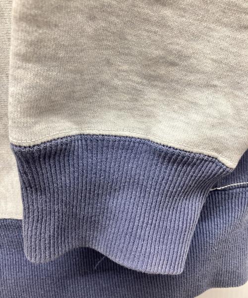 COLORS KNITWEAR（カラーズ）COLORS KNITWEAR (カラーズ) クルーネックスウェット グレー サイズ:Lの古着・服飾アイテム
