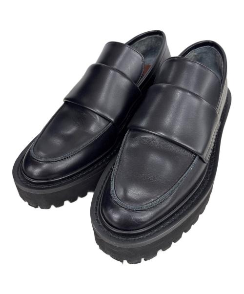 MARW UNITED ARROWS（マルゥ ユナイテッドアローズ）MARW UNITED ARROWS (マルゥ ユナイテッドアローズ) ローファー ブラック サイズ:22.5の古着・服飾アイテム