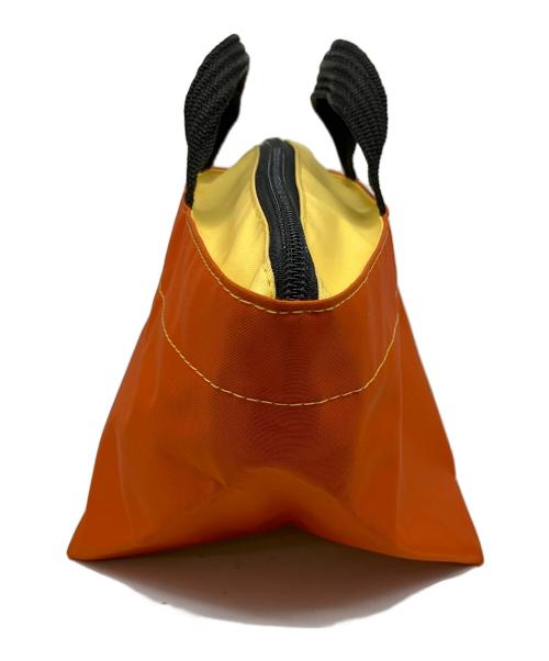 Herve Chapelier（エルベシャプリエ）Herve Chapelier (エルベシャプリエ) 舟形トートバッグ オレンジの古着・服飾アイテム