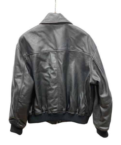 ZARA（ザラ）ZARA (ザラ) レザージャケット ブラック サイズ:Lの古着・服飾アイテム