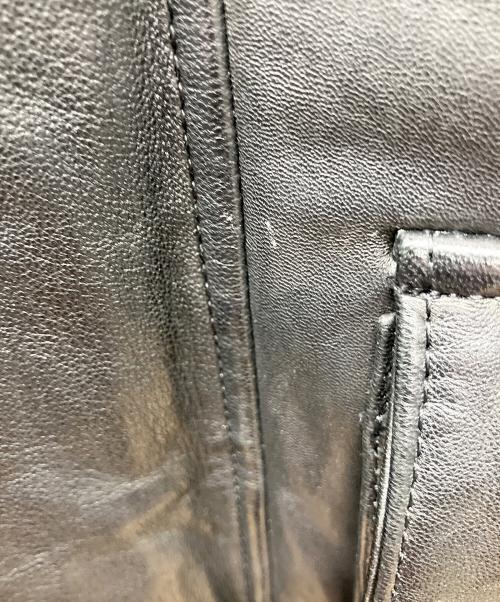 ZARA（ザラ）ZARA (ザラ) レザージャケット ブラック サイズ:Lの古着・服飾アイテム