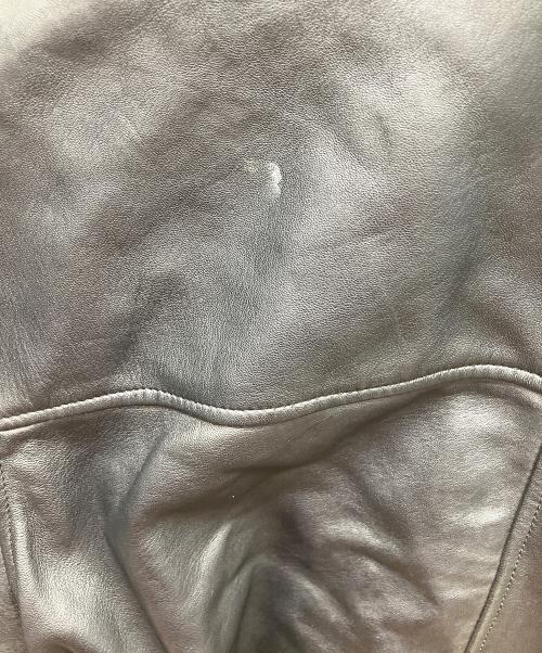 ZARA（ザラ）ZARA (ザラ) レザージャケット ブラック サイズ:Lの古着・服飾アイテム