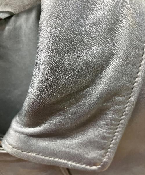 ZARA（ザラ）ZARA (ザラ) レザージャケット ブラック サイズ:Lの古着・服飾アイテム