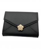 MARY QUANTマリークヮント）の古着「3つ折り財布」｜ブラック