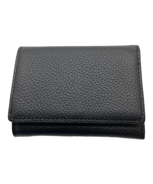 MARY QUANT（マリークヮント）MARY QUANT (マリークヮント) 3つ折り財布 ブラックの古着・服飾アイテム