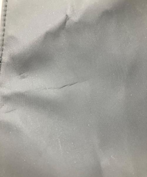 OUTDOOR（アウトドア）OUTDOOR (アウトドア) Risley (リズレー) フリルハンドバッグ オレンジ×ブラックの古着・服飾アイテム