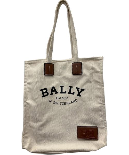 BALLY（バリー）BALLY (バリー) トートバッグ アイボリーの古着・服飾アイテム