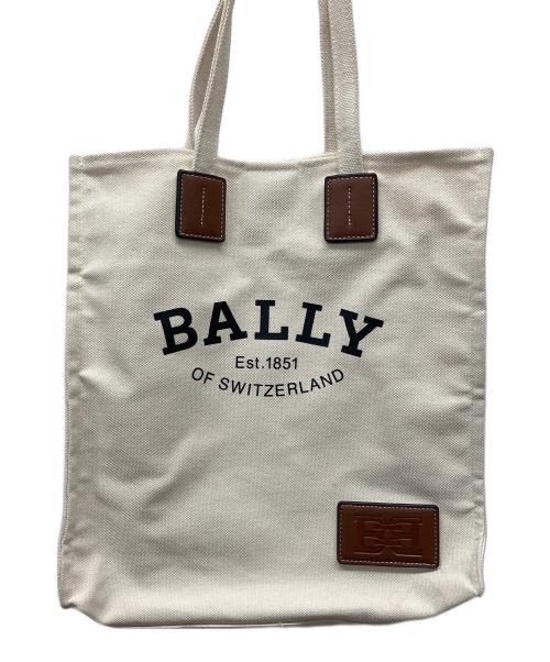 BALLY（バリー）BALLY (バリー) トートバッグ アイボリーの古着・服飾アイテム