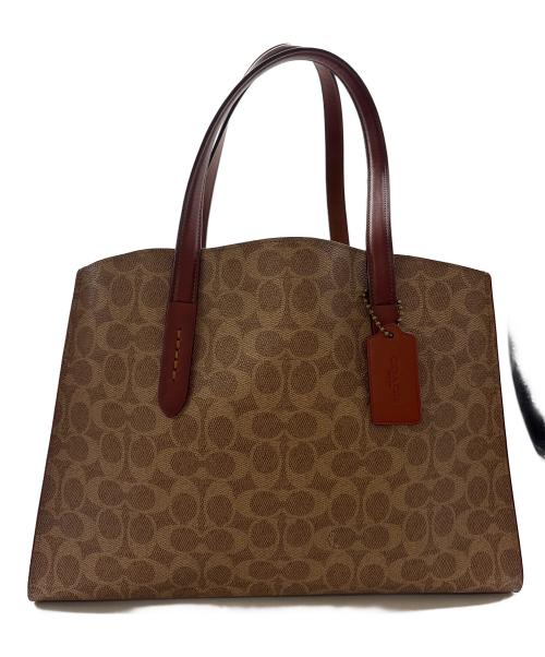 COACH（コーチ）COACH (コーチ) チャーリー キャリオール シグネチャートートバッグの古着・服飾アイテム