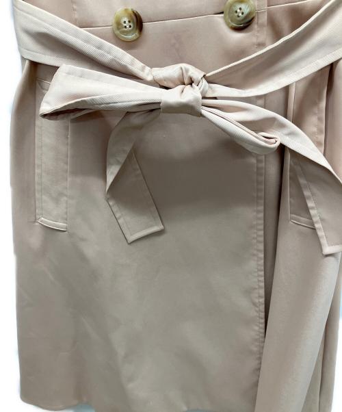 M-premierBLACK（エムプルミエブラック）M-premierBLACK (エムプルミエブラック) コート ベージュ サイズ:36の古着・服飾アイテム