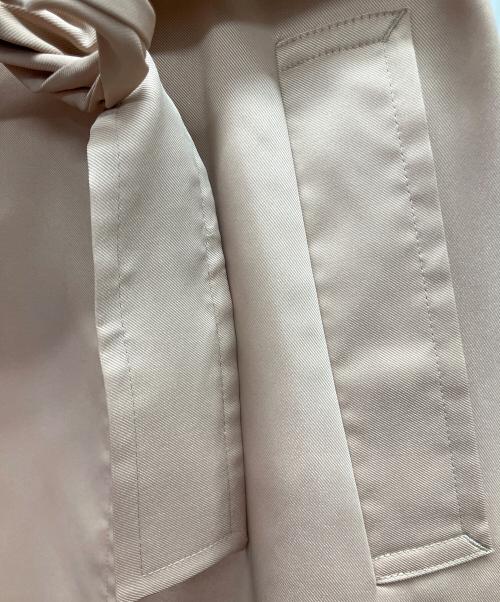 M-premierBLACK（エムプルミエブラック）M-premierBLACK (エムプルミエブラック) コート ベージュ サイズ:36の古着・服飾アイテム