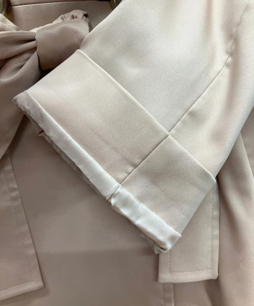 M-premierBLACK（エムプルミエブラック）M-premierBLACK (エムプルミエブラック) コート ベージュ サイズ:36の古着・服飾アイテム