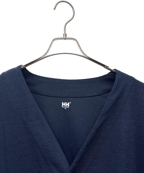 HELLY HANSEN（ヘリーハンセン）HELLY HANSEN (ヘリーハンセン) 薄手カーディガン ネイビー サイズ:XLの古着・服飾アイテム