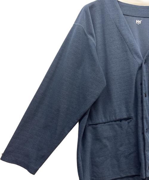 HELLY HANSEN（ヘリーハンセン）HELLY HANSEN (ヘリーハンセン) 薄手カーディガン ネイビー サイズ:XLの古着・服飾アイテム