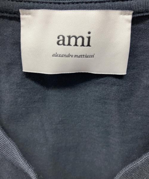 ami（アミ）ami (アミ) 半袖カットソー ブラック サイズ:Lの古着・服飾アイテム