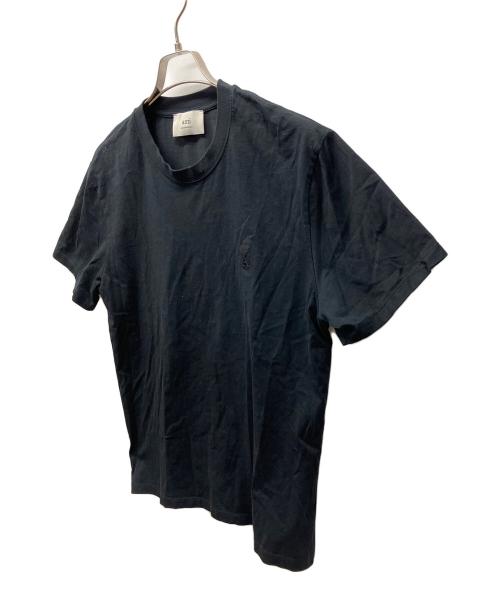 ami（アミ）ami (アミ) 半袖カットソー ブラック サイズ:Lの古着・服飾アイテム