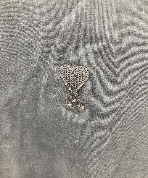 ami（アミ）ami (アミ) 半袖カットソー ブラック サイズ:Lの古着・服飾アイテム