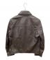 COACH (コーチ) レザージャケット ブラウン サイズ:L：40000円
