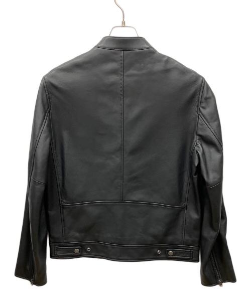 COACH（コーチ）COACH (コーチ) レザーレーサー ブラック サイズ:Lの古着・服飾アイテム