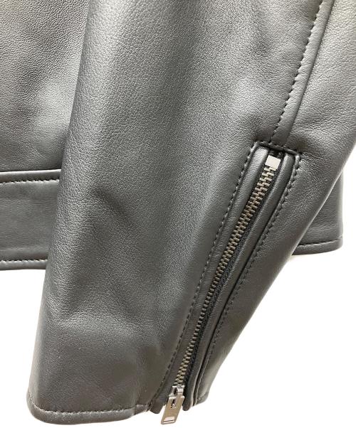 COACH（コーチ）COACH (コーチ) レザーレーサー ブラック サイズ:Lの古着・服飾アイテム