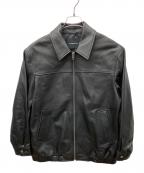 COACHコーチ）の古着「レザージャケット」｜ブラック