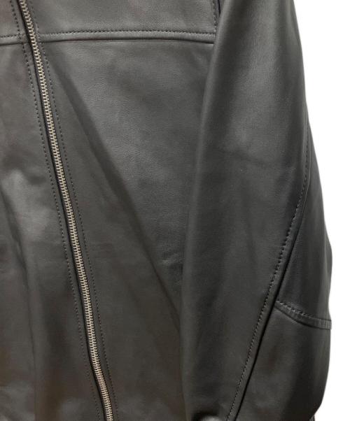 COACH（コーチ）COACH (コーチ) レザージャケット ブラック サイズ:Mの古着・服飾アイテム