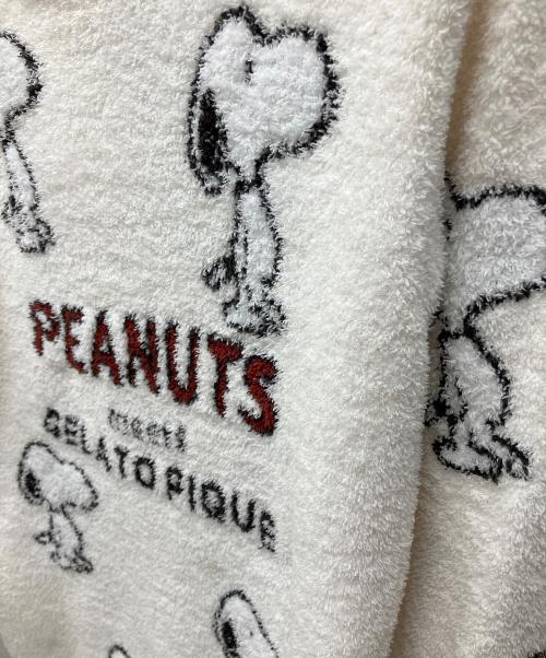 gelato pique（ジェラートピケ）gelato pique (ジェラートピケ) ルームウェアワンピース ホワイト サイズ:ONEの古着・服飾アイテム