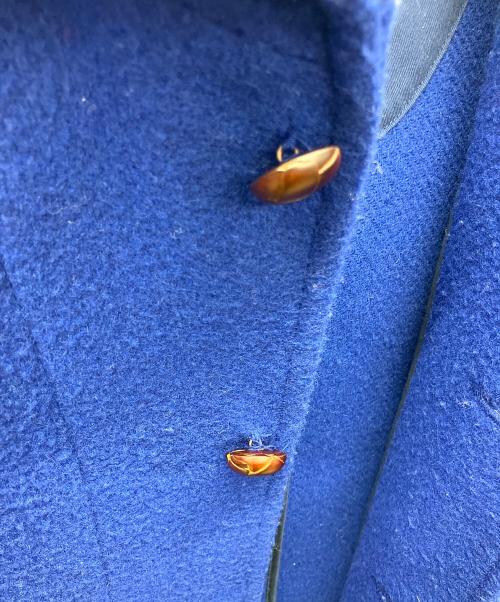 DANTON（ダントン）DANTON (ダントン) コート ブルー サイズ:36の古着・服飾アイテム