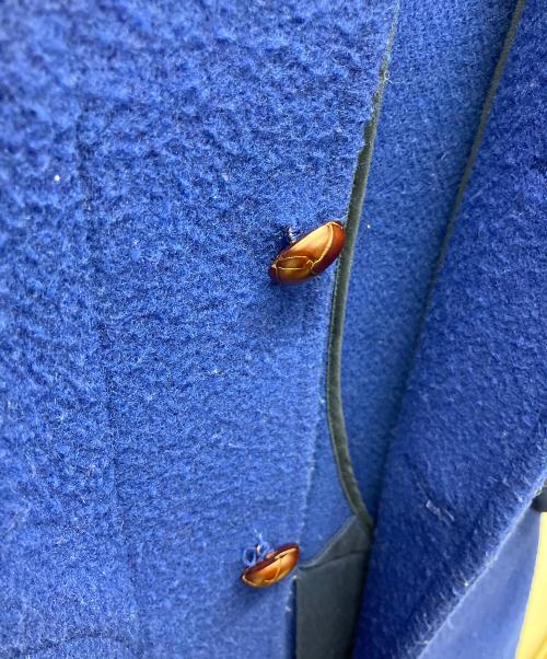 DANTON（ダントン）DANTON (ダントン) コート ブルー サイズ:36の古着・服飾アイテム