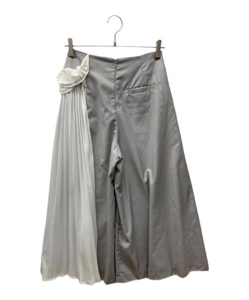 furfur（ファーファー）furfur (ファーファー) 切替パンツ グレー サイズ:Freeの古着・服飾アイテム