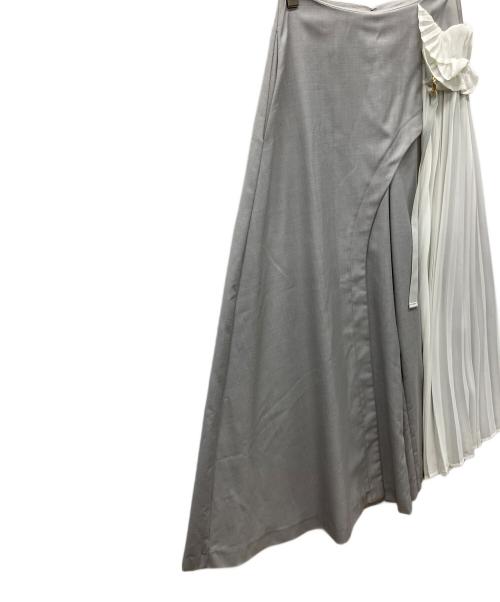 furfur（ファーファー）furfur (ファーファー) 切替パンツ グレー サイズ:Freeの古着・服飾アイテム