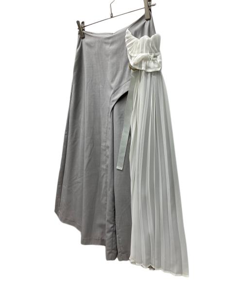 furfur（ファーファー）furfur (ファーファー) 切替パンツ グレー サイズ:Freeの古着・服飾アイテム