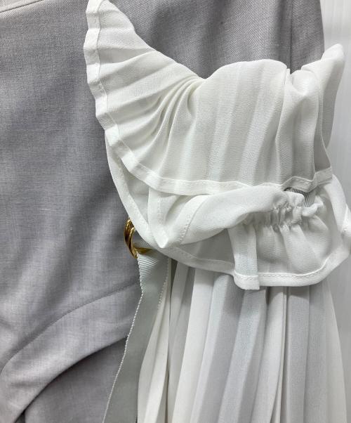 furfur（ファーファー）furfur (ファーファー) 切替パンツ グレー サイズ:Freeの古着・服飾アイテム