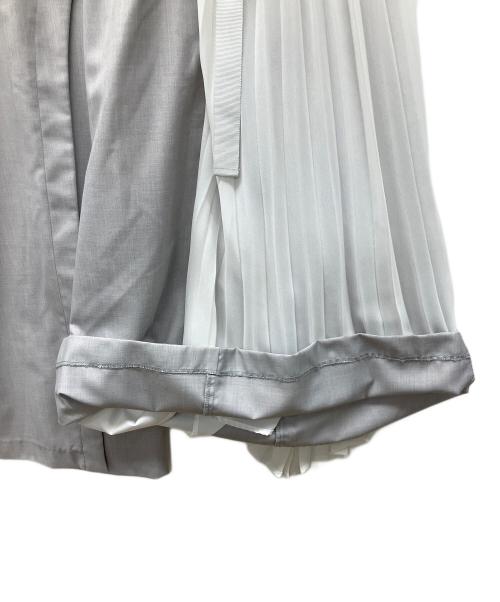 furfur（ファーファー）furfur (ファーファー) 切替パンツ グレー サイズ:Freeの古着・服飾アイテム