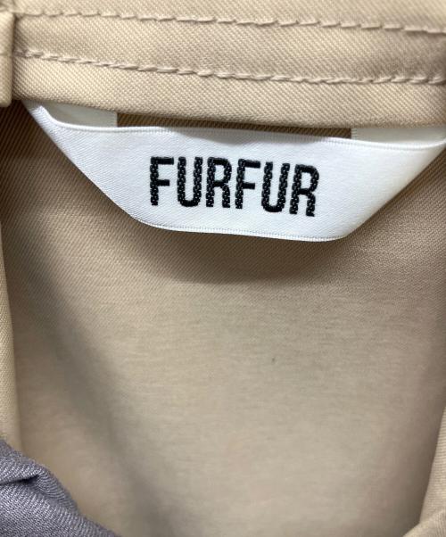 furfur（ファーファー）furfur (ファーファー) 切替スカート ベージュ サイズ:Freeの古着・服飾アイテム